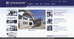 Desktop Screenshot of lehmann-rotary-tables.com