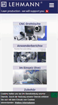 Mobile Screenshot of lehmann-rotary-tables.com